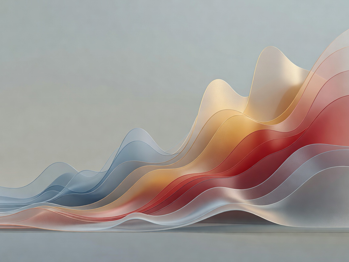 Abstract chart of government bond maturities and interest rates